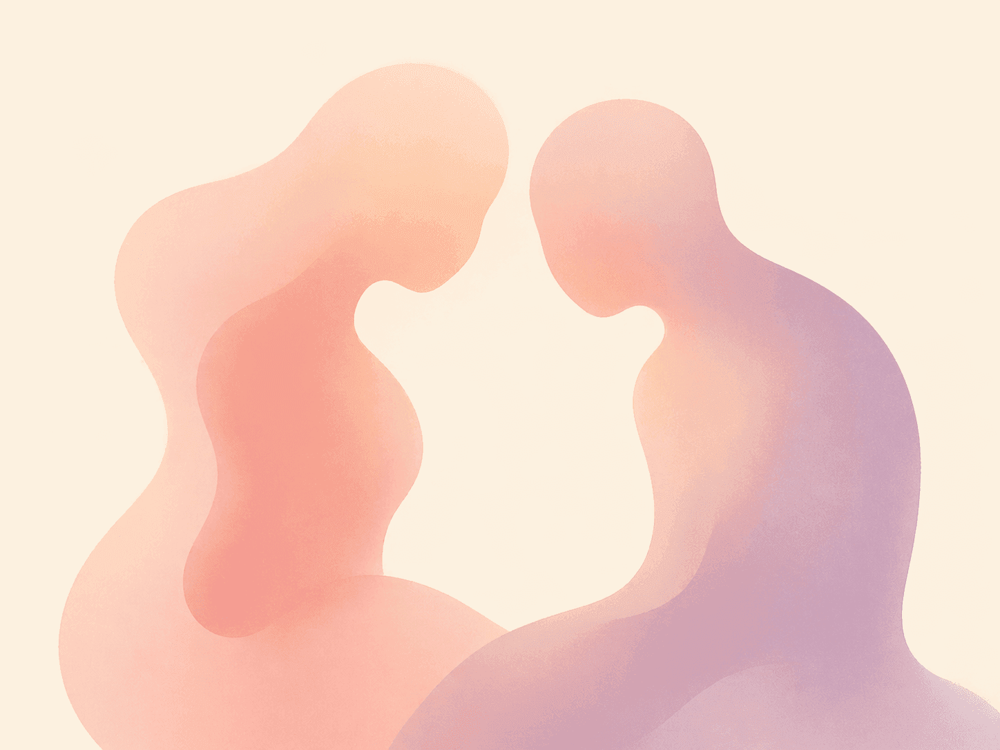 Momento de reconexão entre duas pessoas